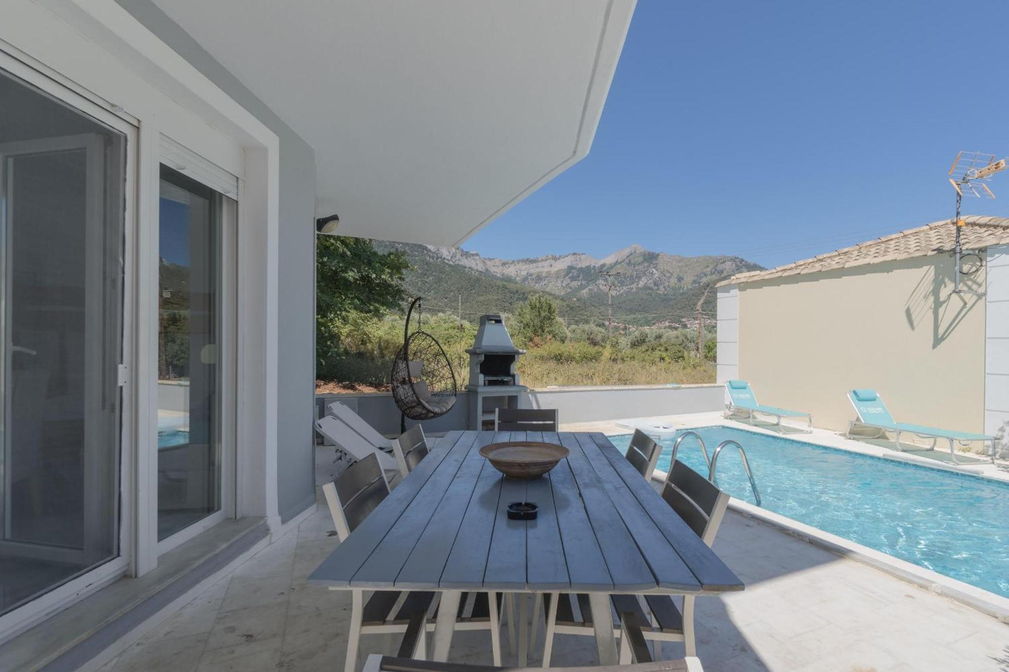 Diamanti Villa, Pool & Barbecue Skala Potamia  Dış mekan fotoğraf
